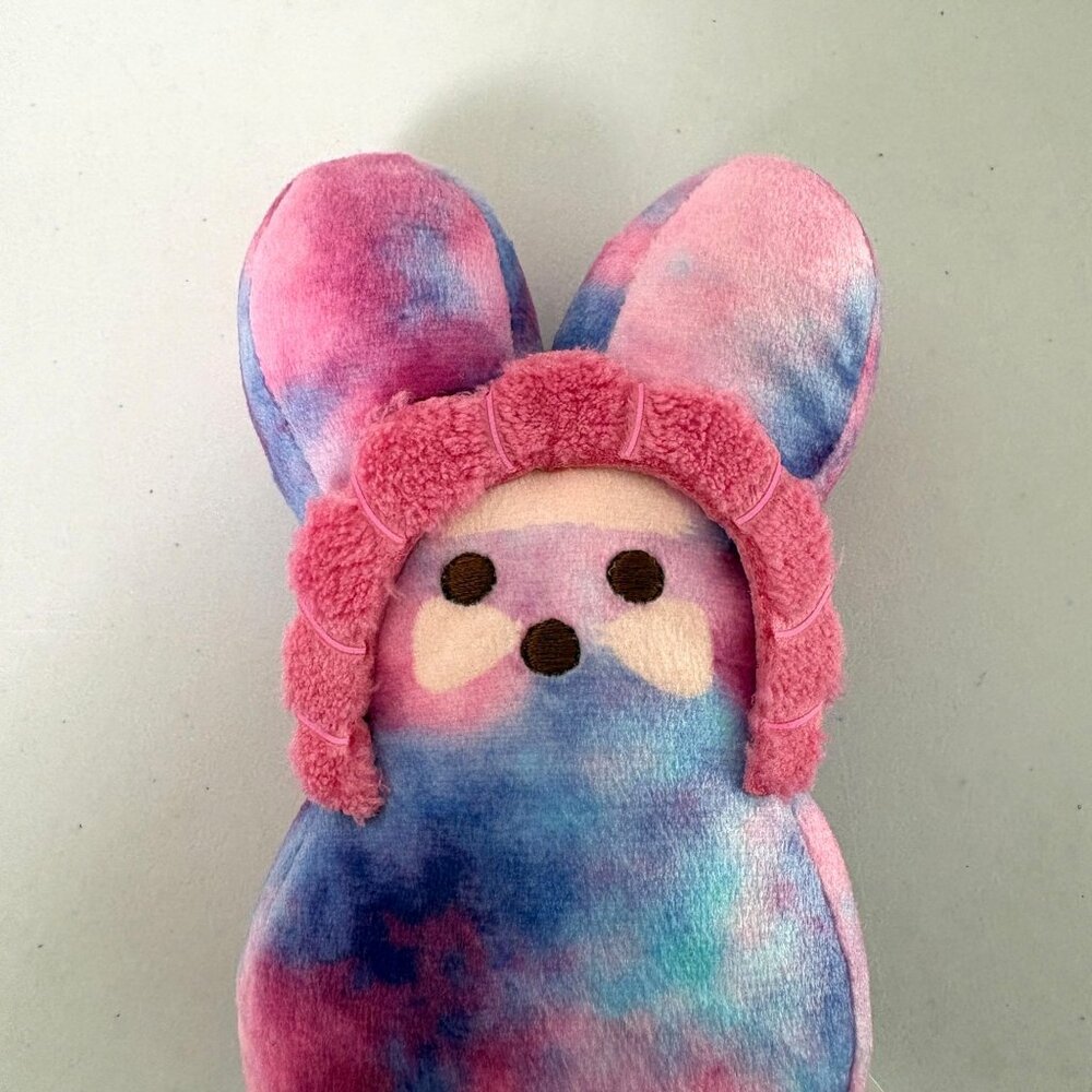 Peeps Tie Dye Pink Blue Bunny Plush Mini Small 5 In Easter